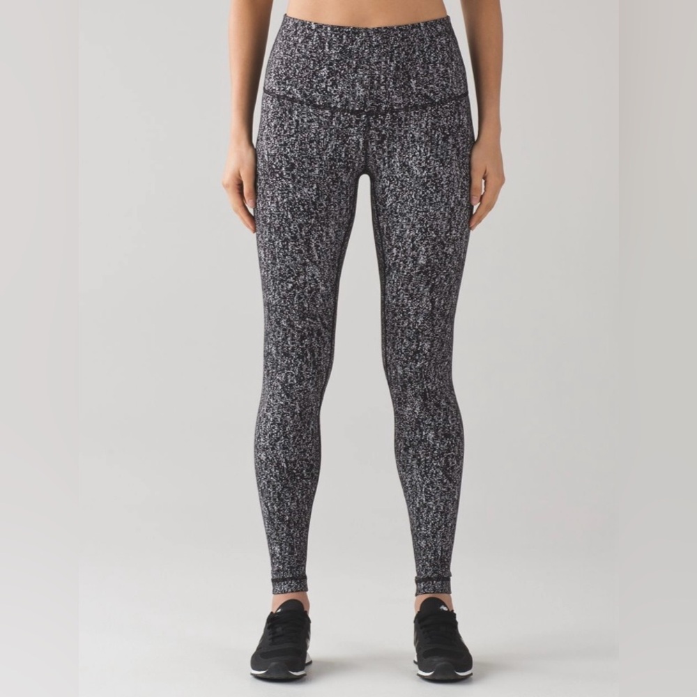 Lululemon Wunder Under Jacquard 7/8 Legging, 4
